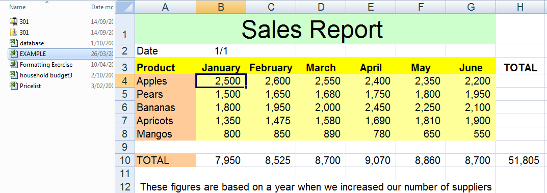 Exercise Files included in Microsoft Excel Beginners to Advanced ...