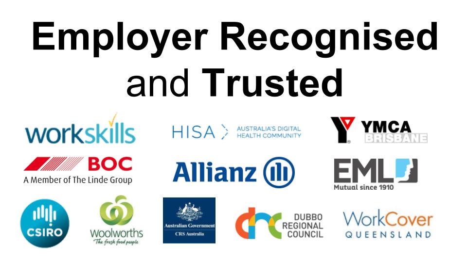 Employer Recognised and Trusted Online Courses